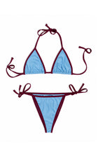 Sweet Surrender - Bikini Top Blue Red - Taar Willoughby