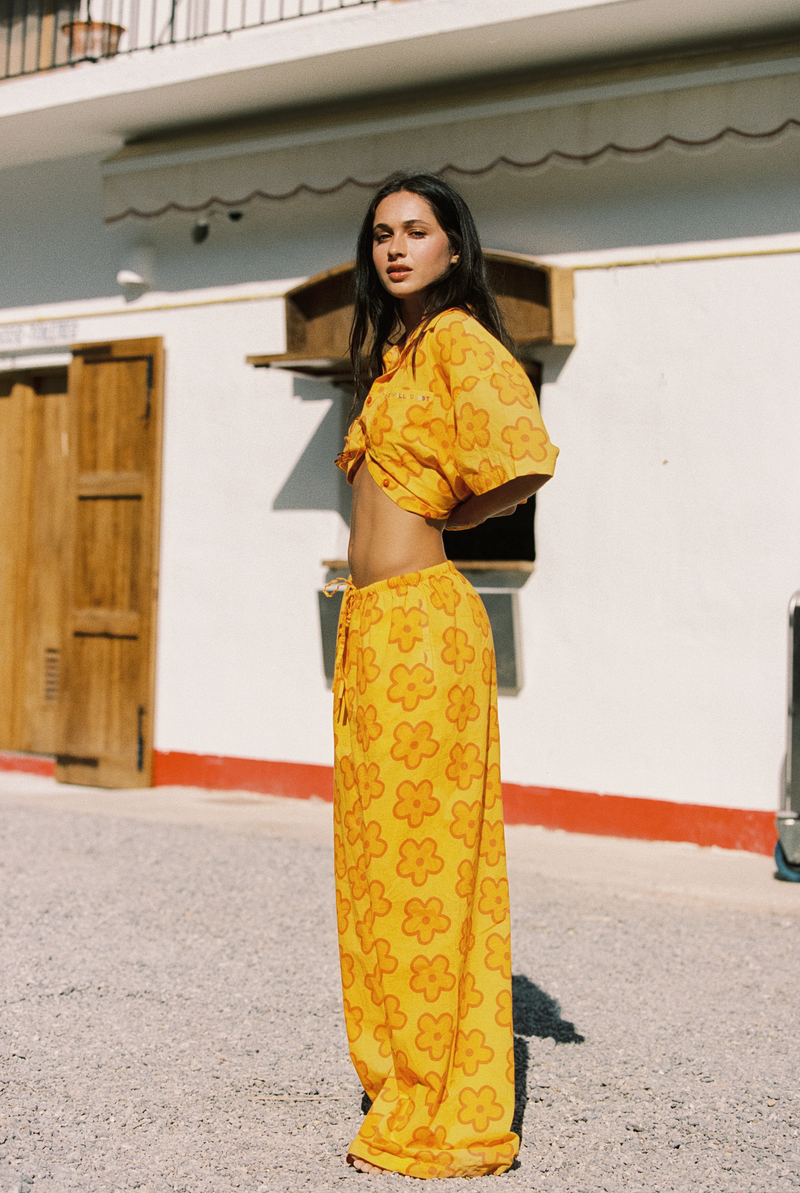 Got The Feelin' Flower Pants - Taar Willoughby
