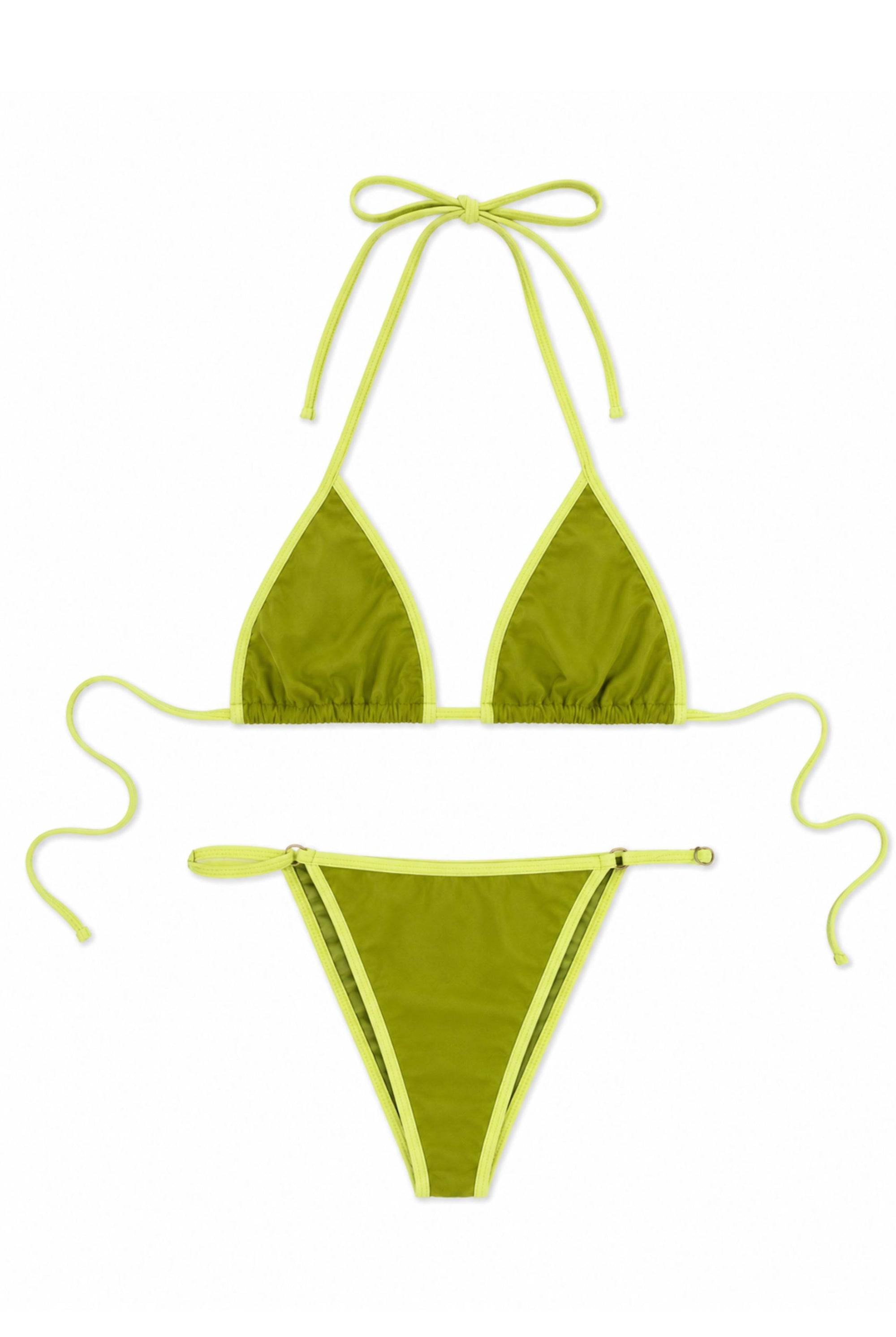 More and More - Bikini Bottom Green Lime - Taar Willoughby