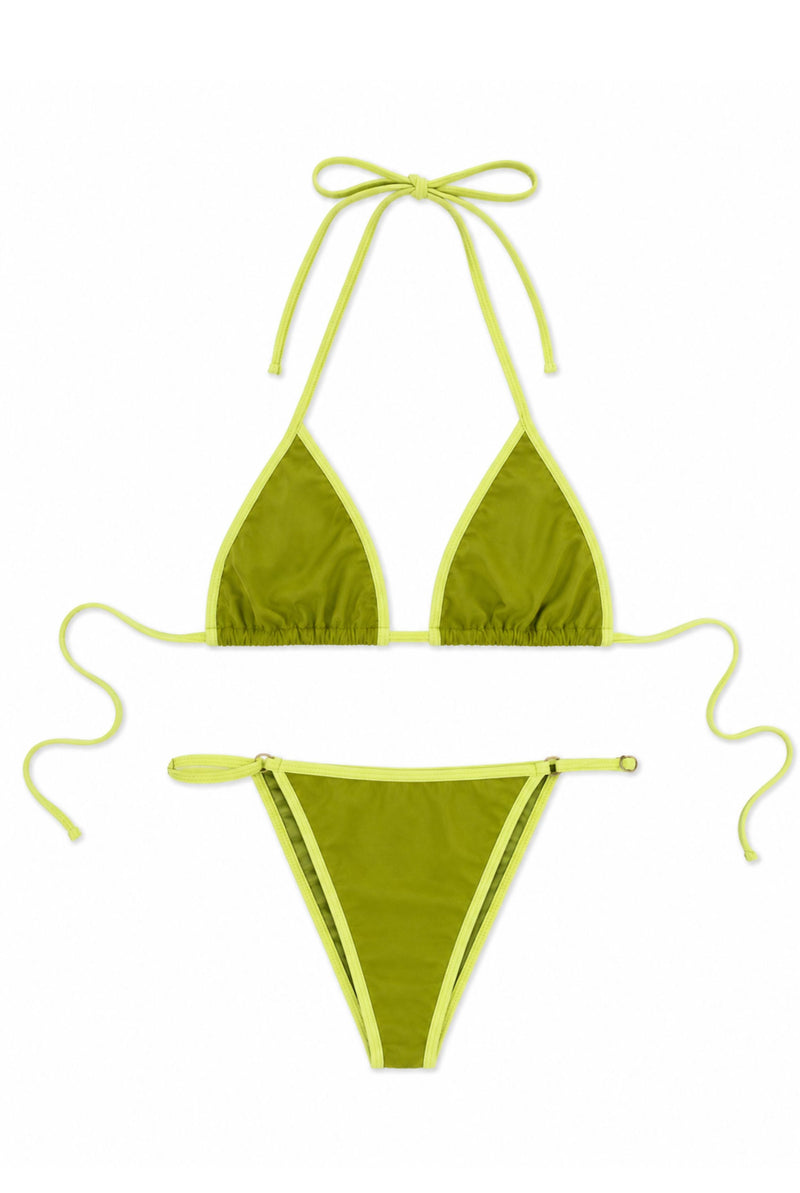 More and More - Bikini Bottom Green Lime - Taar Willoughby