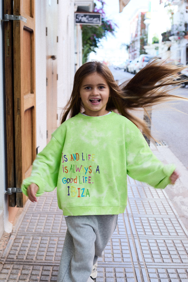 ABC - Sweater Tie Dye Green