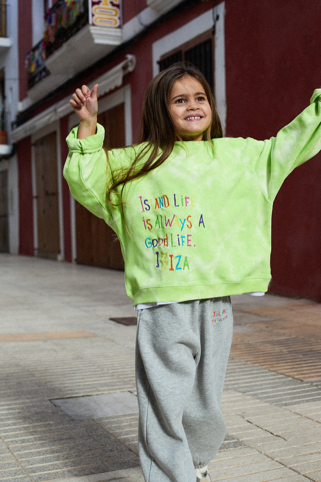 ABC - Sweater Tie Dye Green - Taar Willoughby