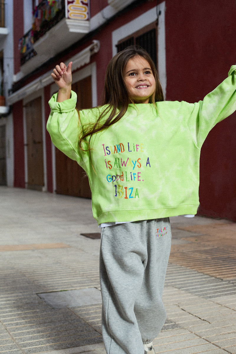 ABC - Sweater Tie Dye Green