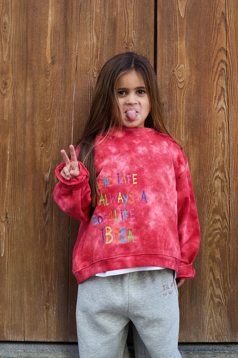 ABC - Sweater Tie Dye Red