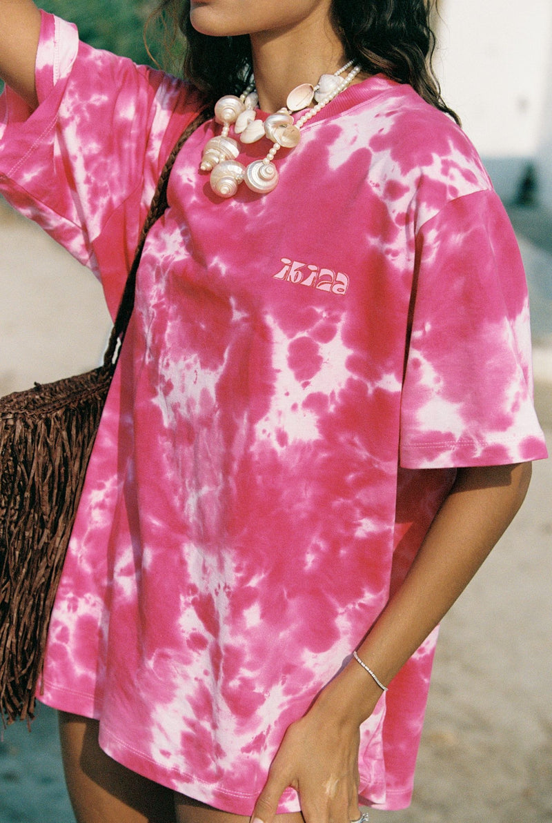 Ocean Drive Pink Tie Dye - T-shirt - Taar Willoughby