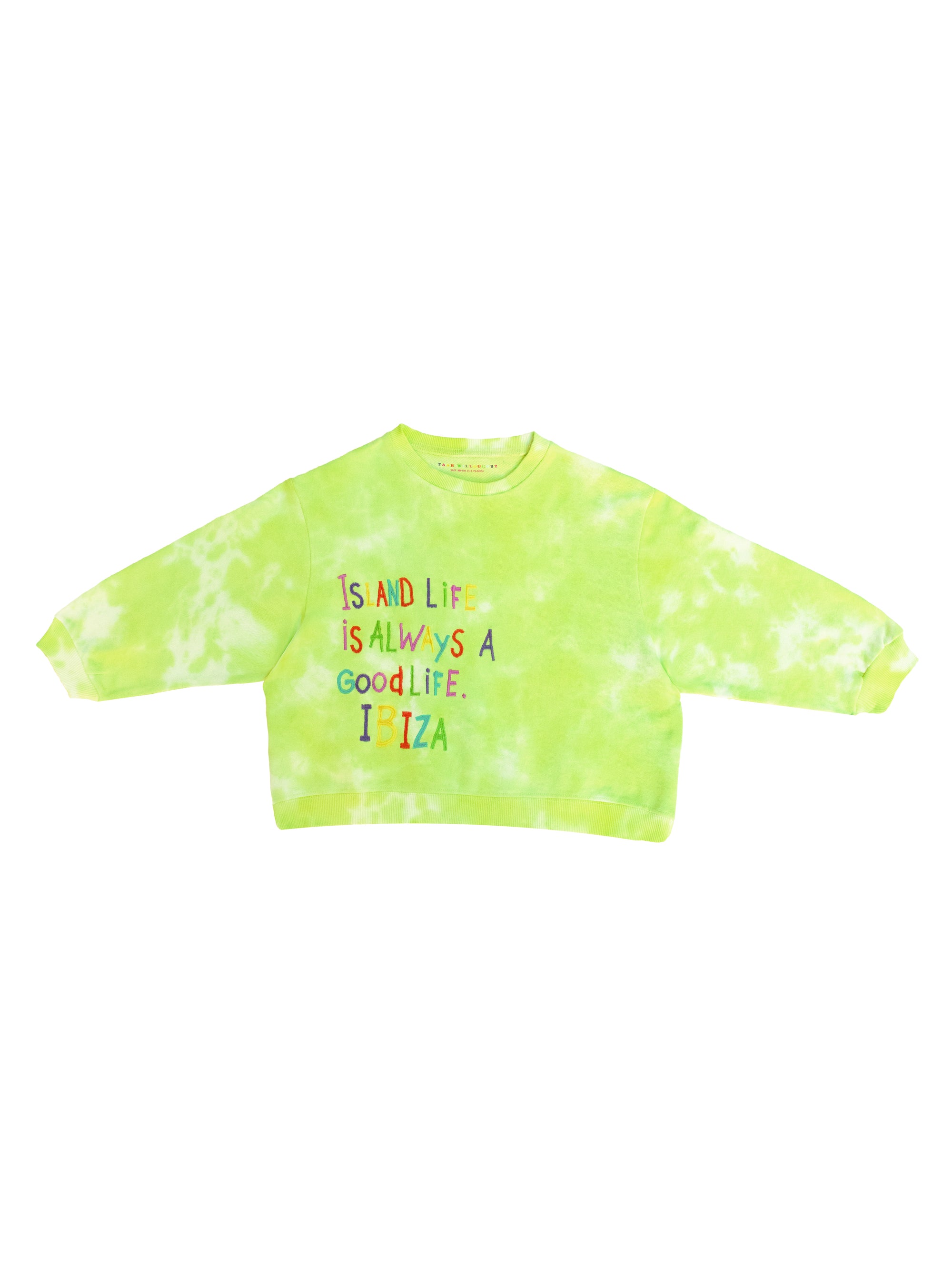 ABC - Sweater Tie Dye Green - Taar Willoughby