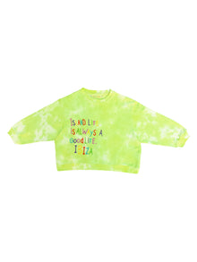 ABC - Sweater Tie Dye Green - Taar Willoughby