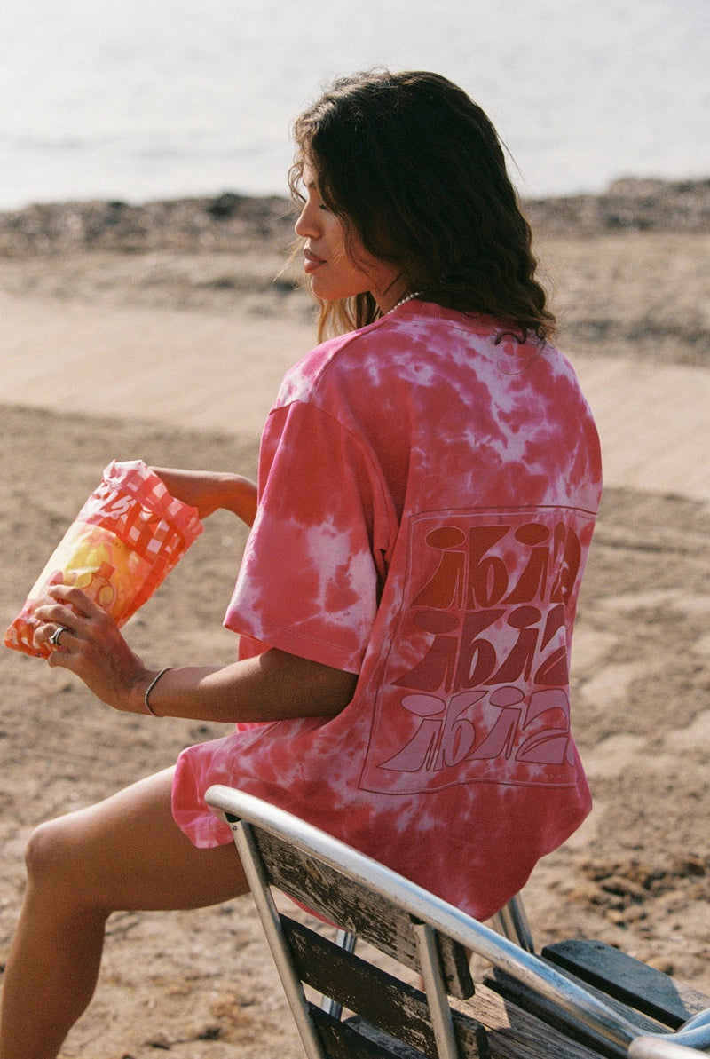 Ocean Drive Pink Tie Dye - T-shirt - Taar Willoughby