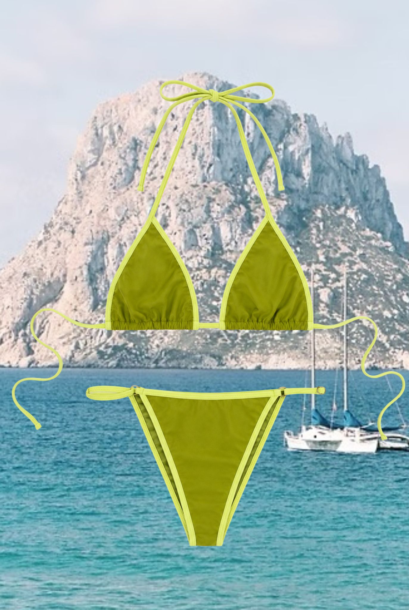 More And More - Bikini Set Green - Taar Willoughby