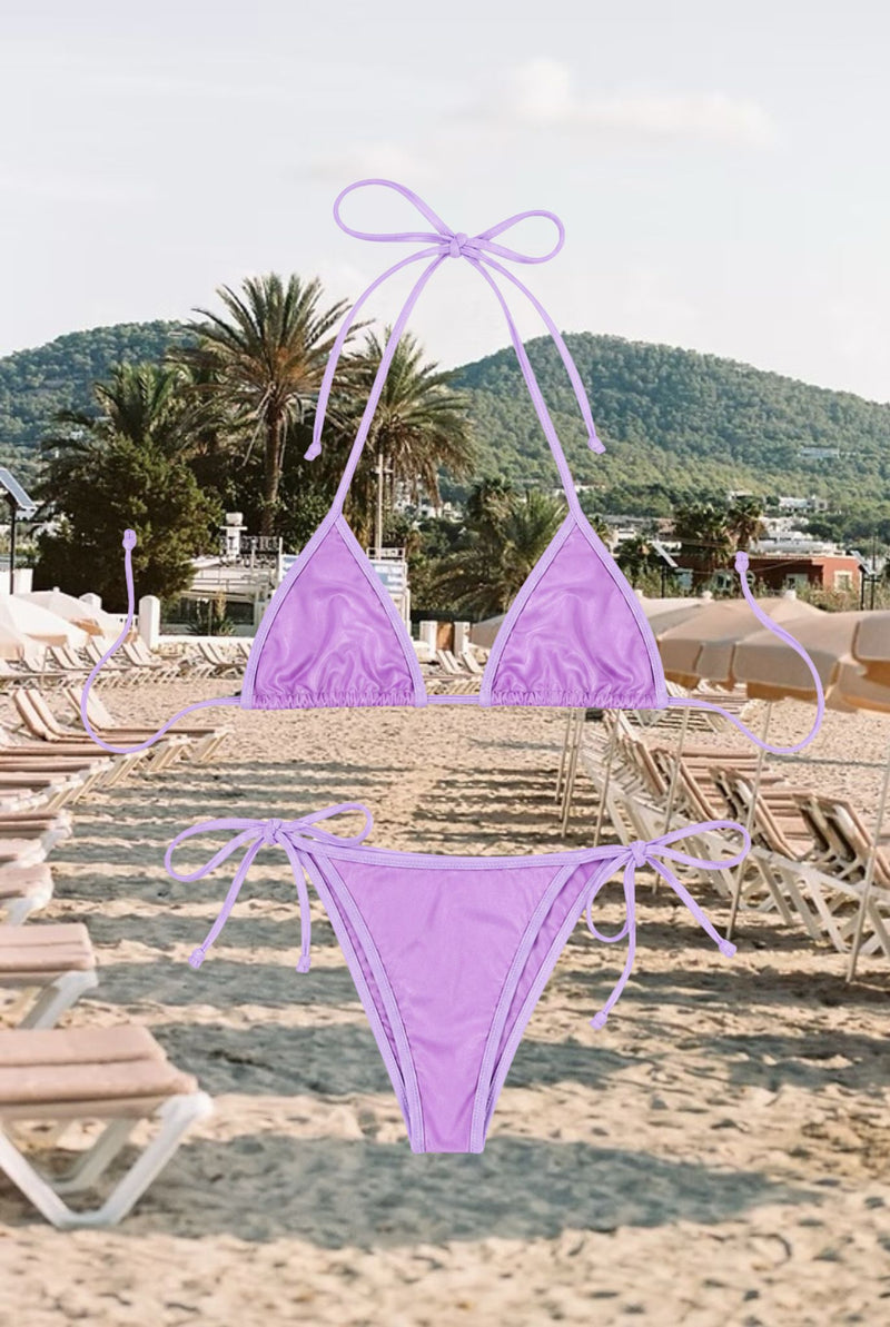 Te Felicito - Bikini Set Purple - Taar Willoughby