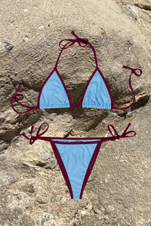 Sweet Surrender - Bikini Set Blue Red - Taar Willoughby