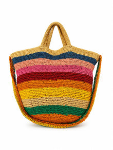 La Bamba - Raffia Rainbow Bag - Taar Willoughby