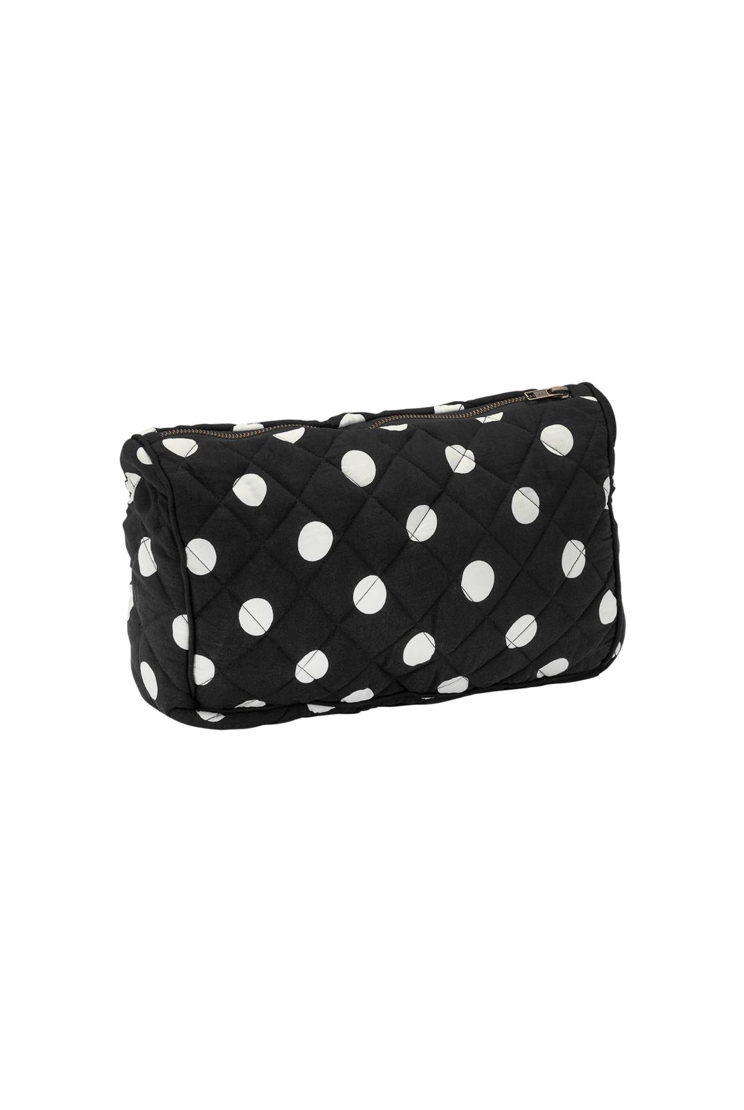 Taar Willoughby x Anna + Nina Polkadot Washbag Black - Taar Willoughby