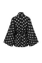 Taar Willoughby x Anna + Nina Polkadot Kimono Black - Taar Willoughby