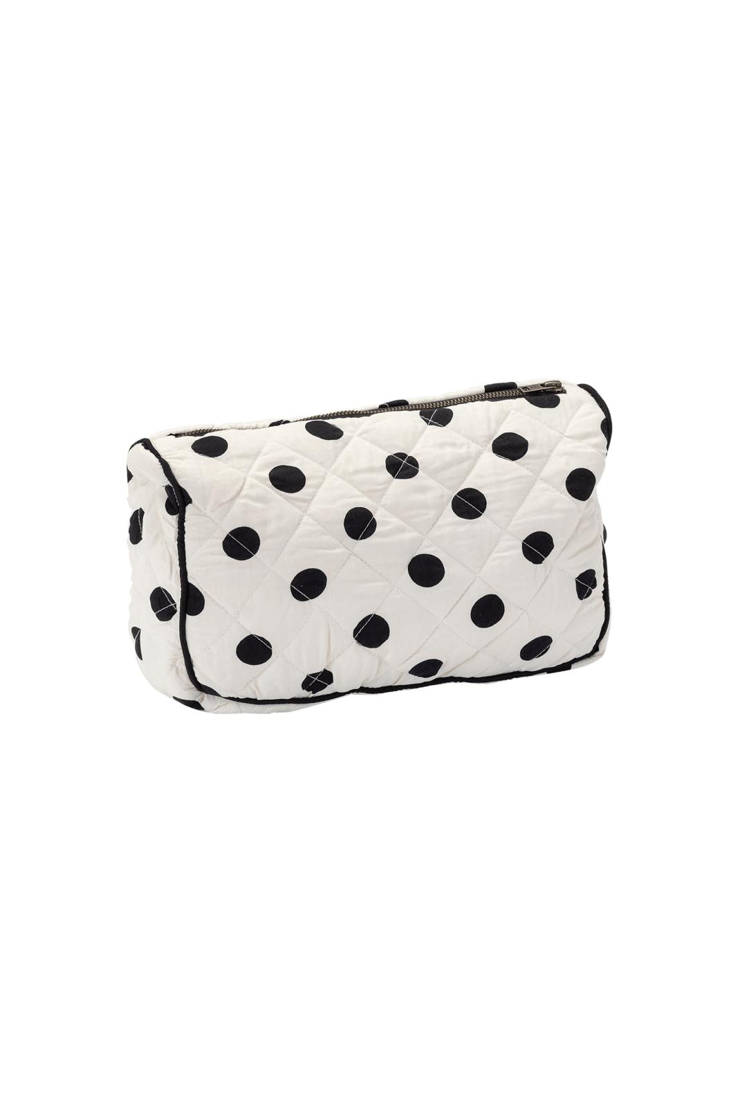 Taar Willoughby x Anna + Nina Polkadot Washbag White - Taar Willoughby
