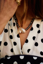 Taar Willoughby x Anna + Nina Necklace Balck Shell - Taar Willoughby