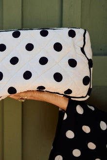 Taar Willoughby x Anna + Nina Polkadot Washbag White - Taar Willoughby