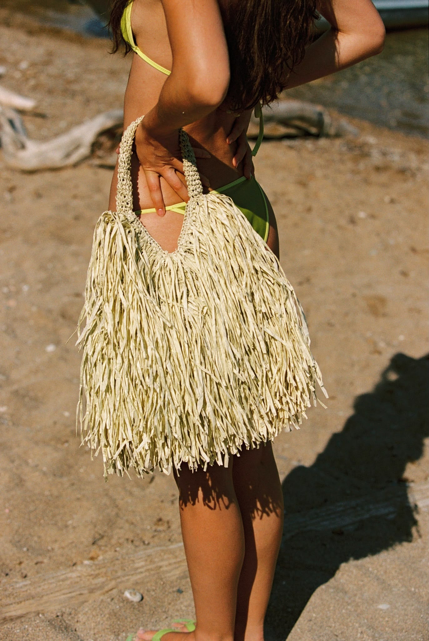 Back To Basics - Raffia Bag