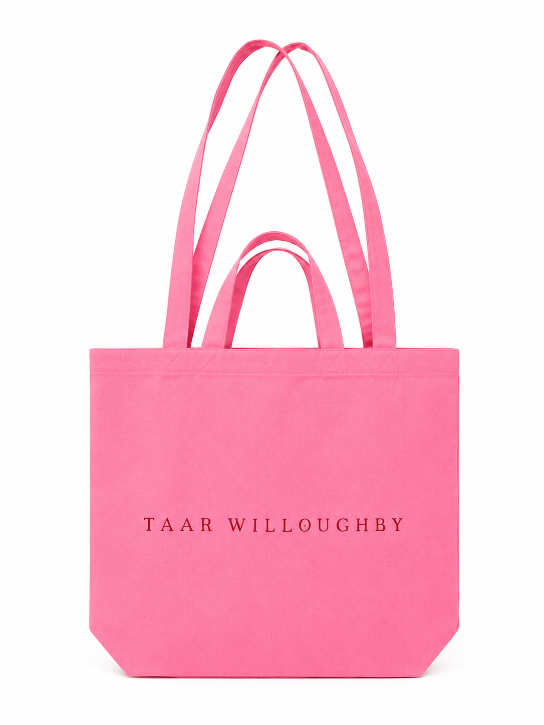 Canvas Tote Bag Pink