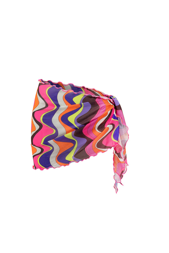La Isla Bonita - mesh wrap skirt
