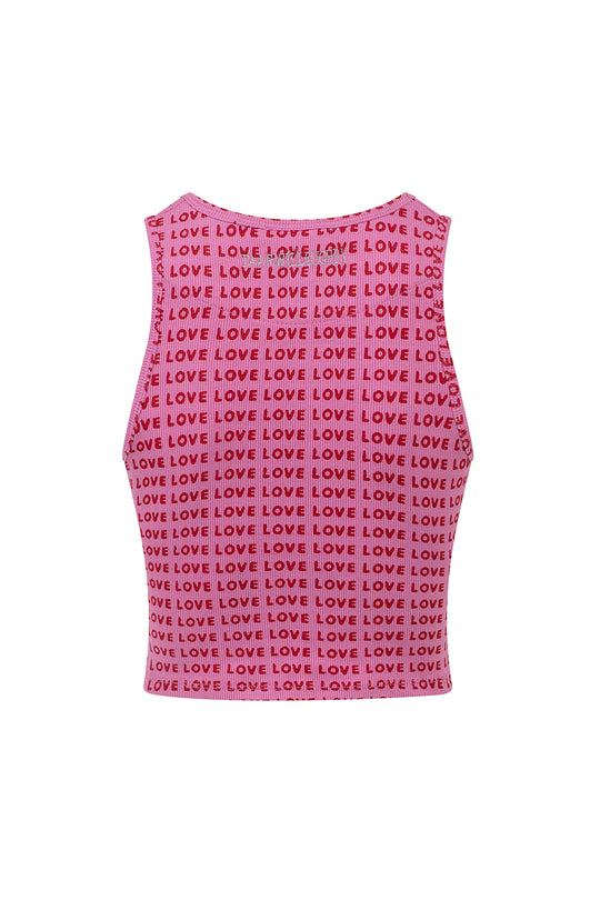 Promiscuous Love Pink Top - Taar Willoughby