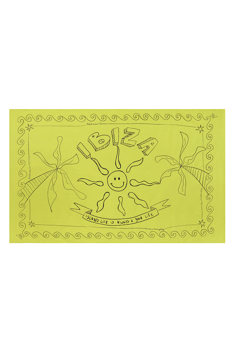 Round Round - Green Pareo - Taar Willoughby