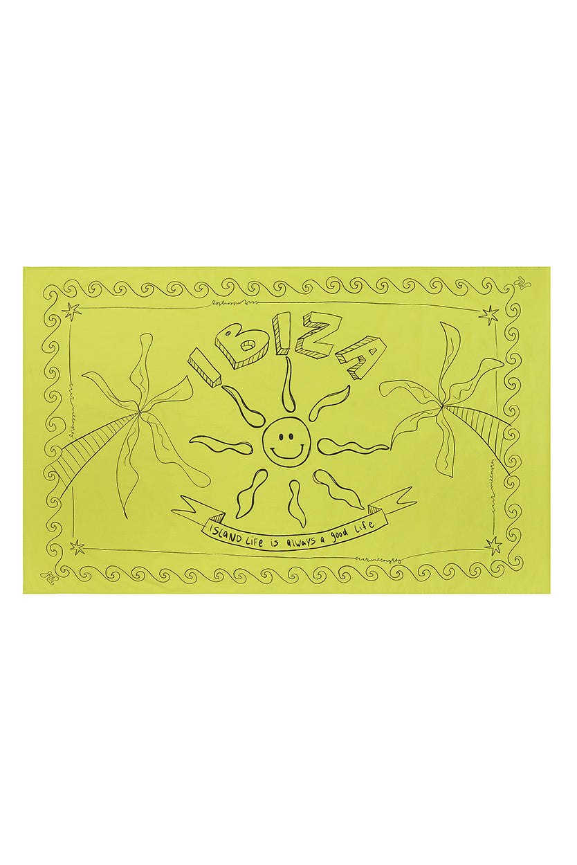 Round Round - Green Pareo - Taar Willoughby