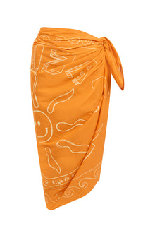 Round Round - Orange Pareo - Taar Willoughby