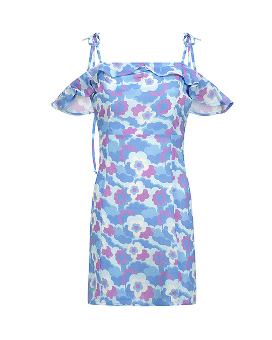 Out Of Reach - Flower Short Dress - Taar Willoughby