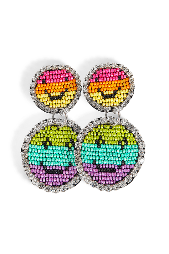 Smiley Smiley Earrings - Taar Willoughby