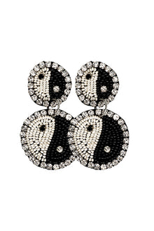 Yin Yang - Earrings - Taar Willoughby