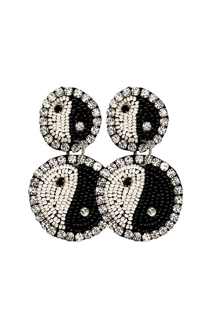 Yin Yang - Earrings - Taar Willoughby