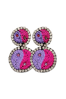 Yin Yang - Earrings - Taar Willoughby