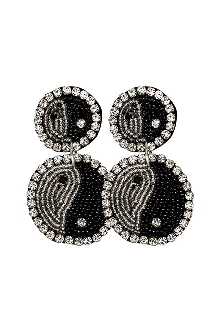 Yin Yang - Earrings - Taar Willoughby